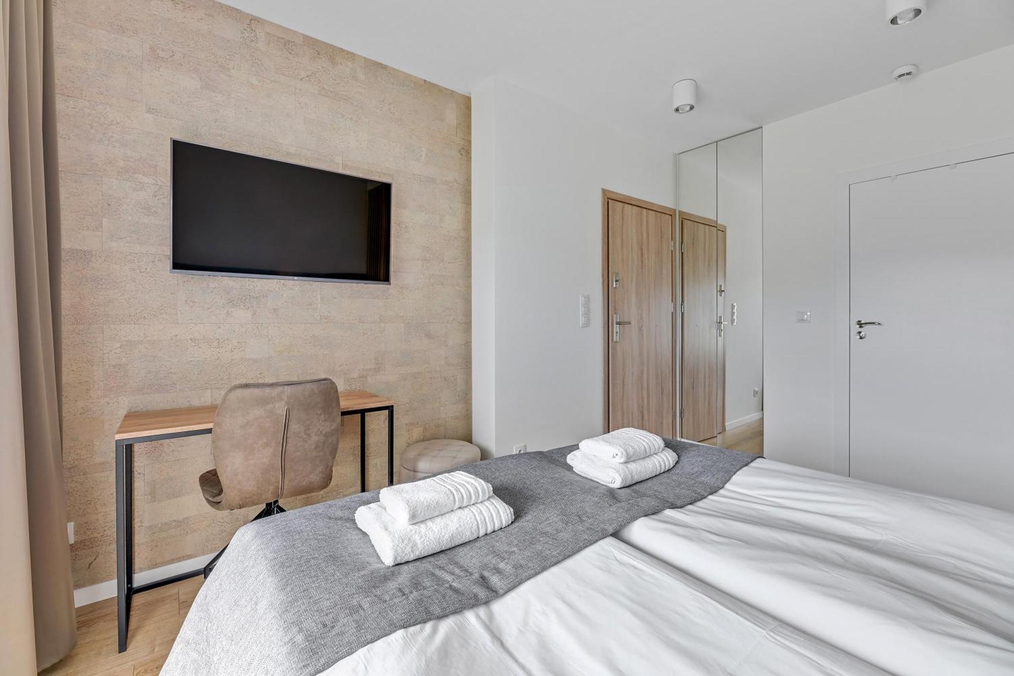 Apartamento Nadmotlawie Riverside Studio, Sauna & Gym By Downtown Gdansk